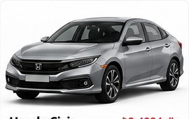 Elazığ Honda Civic kiralık araç